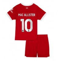 Maglie da calcio Liverpool Alexis Mac Allister #10 Prima Maglia Bambino 2023-24 Manica Corta (+ Pantaloni corti)